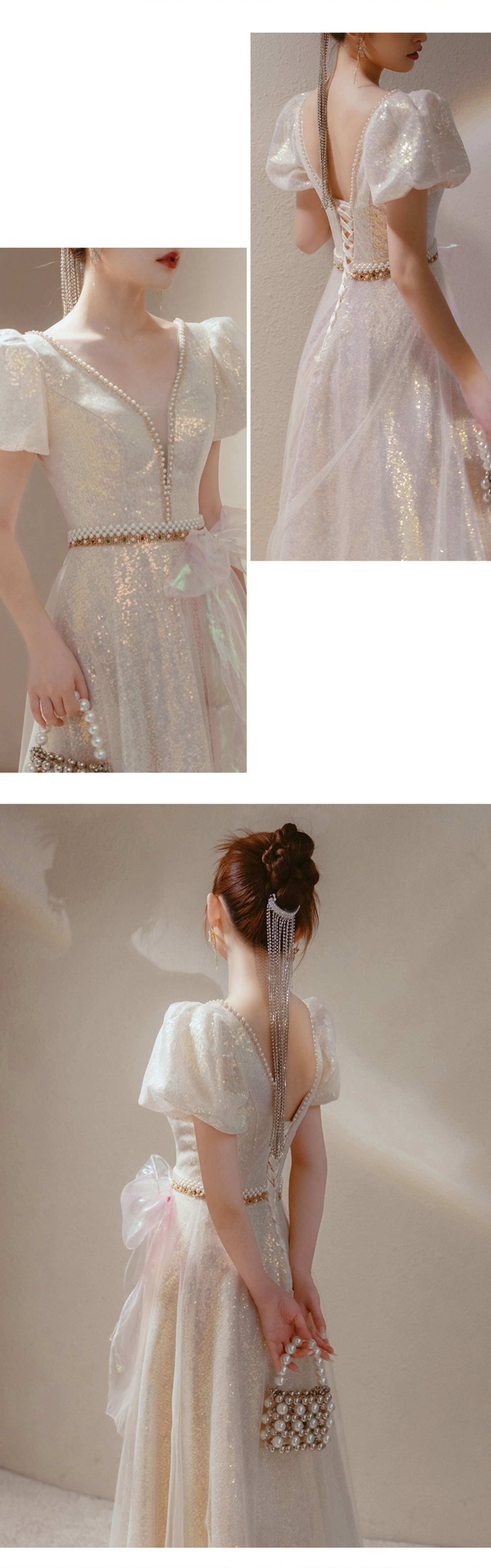 Luxury-V-Neck-Mermaid-Champagne-Prom-Dress-Unique-Ball-Gown13