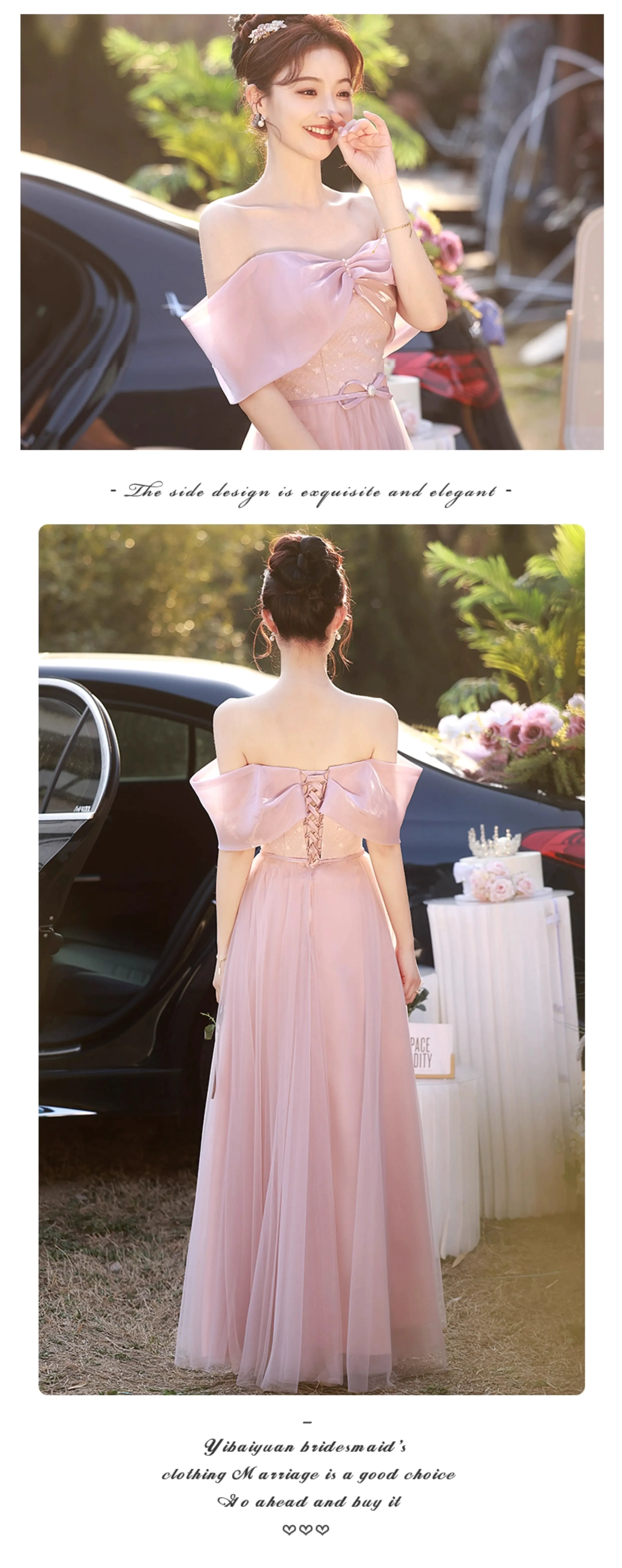 Sweet-Off-the-Shoulder-Pink-Birthday-Party-Bridesmaid-Dress-Evening-Gown21