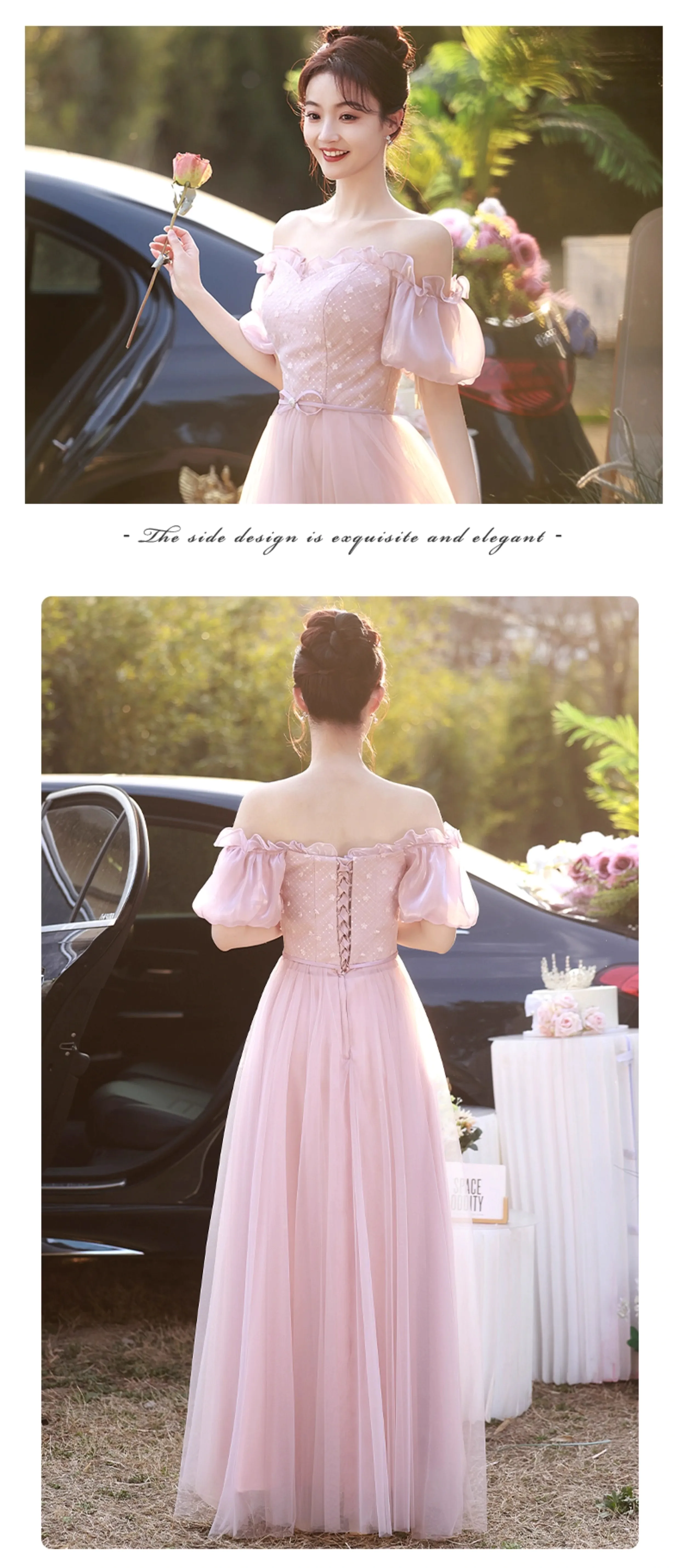 Sweet-Off-the-Shoulder-Pink-Birthday-Party-Bridesmaid-Dress-Evening-Gown25