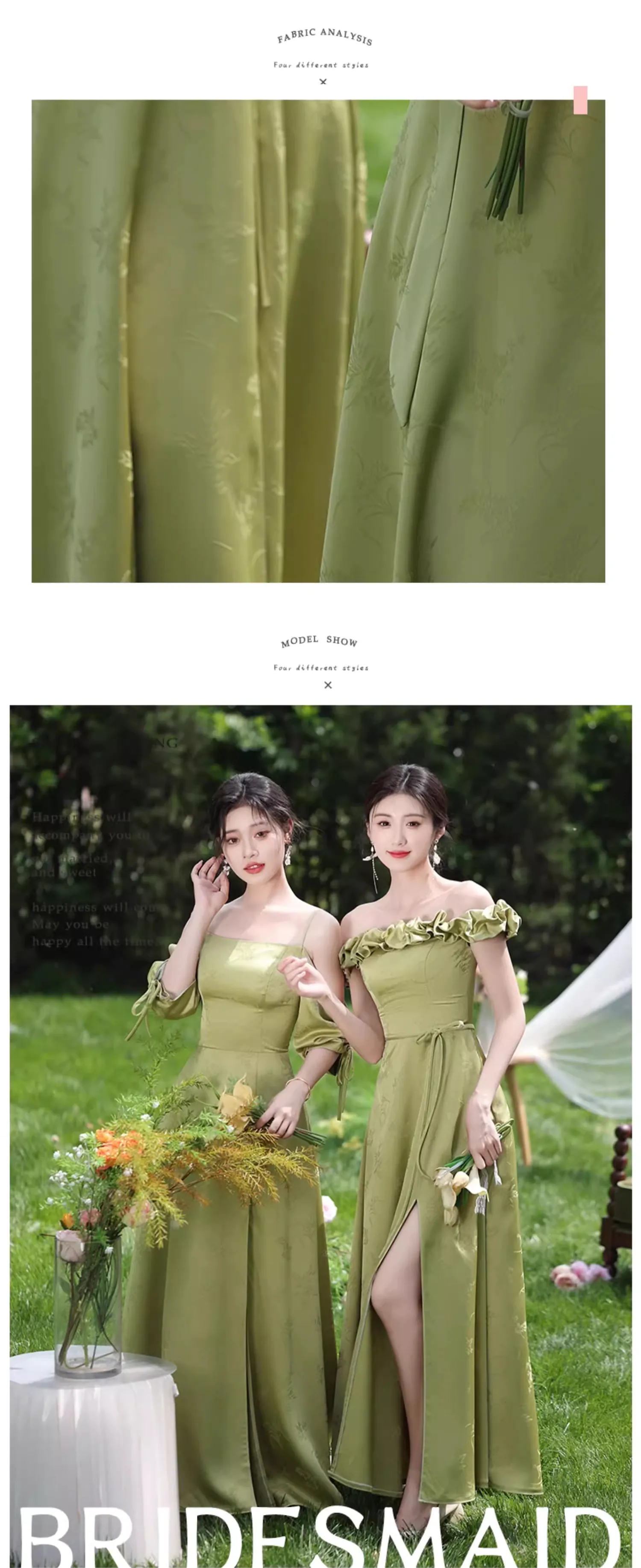 A-Line-Green-Jacquard-Boho-Wedding-Bridesmaid-Evening-Party-Dress14
