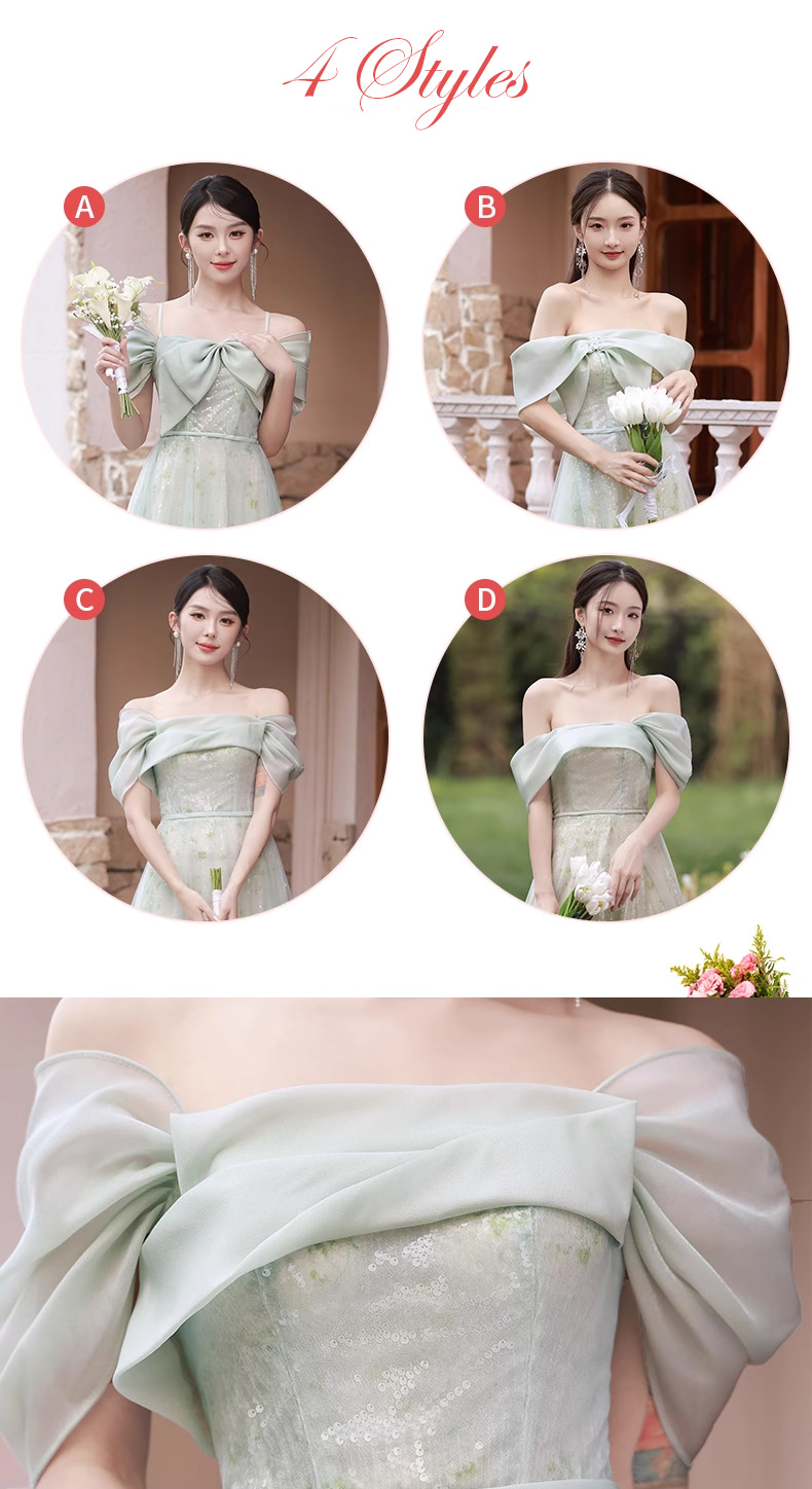 Aesthetic-Green-Floral-Boho-Wedding-Bridesmaid-Party-Long-Dress15