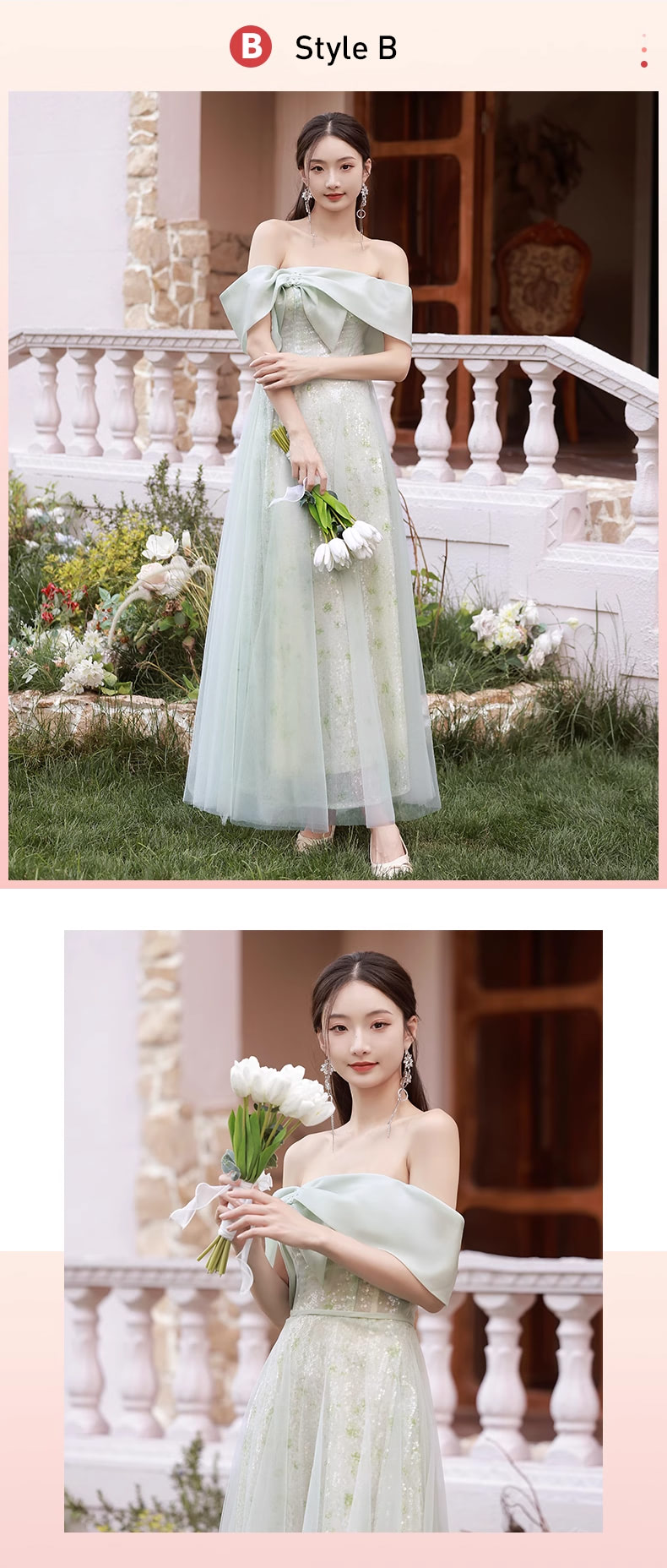 Aesthetic-Green-Floral-Boho-Wedding-Bridesmaid-Party-Long-Dress19