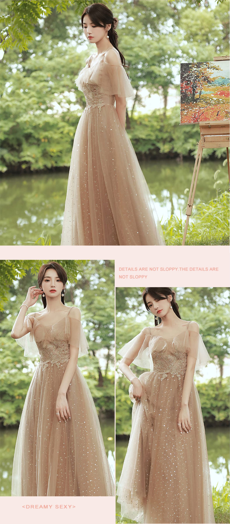 Champagne-Maid-of-Honor-Bridal-Party-Long-Dress-Bridesmaid-Gown18.jpg
