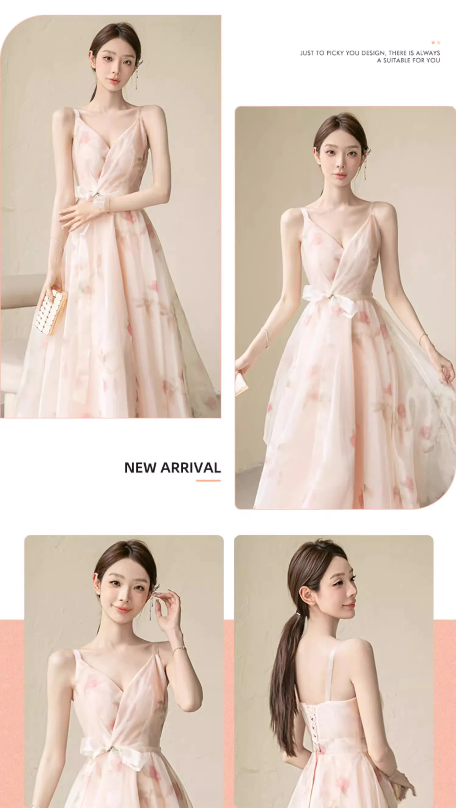 Chic-Floral-Chiffon-Engagement-Bridal-Party-Wedding-Guest-Attire-Outfit25