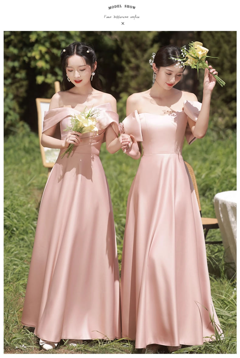 Chic-Womens-Pink-Satin-Bridesmaid-Cocktail-Party-Formal-Maxi-Dress13