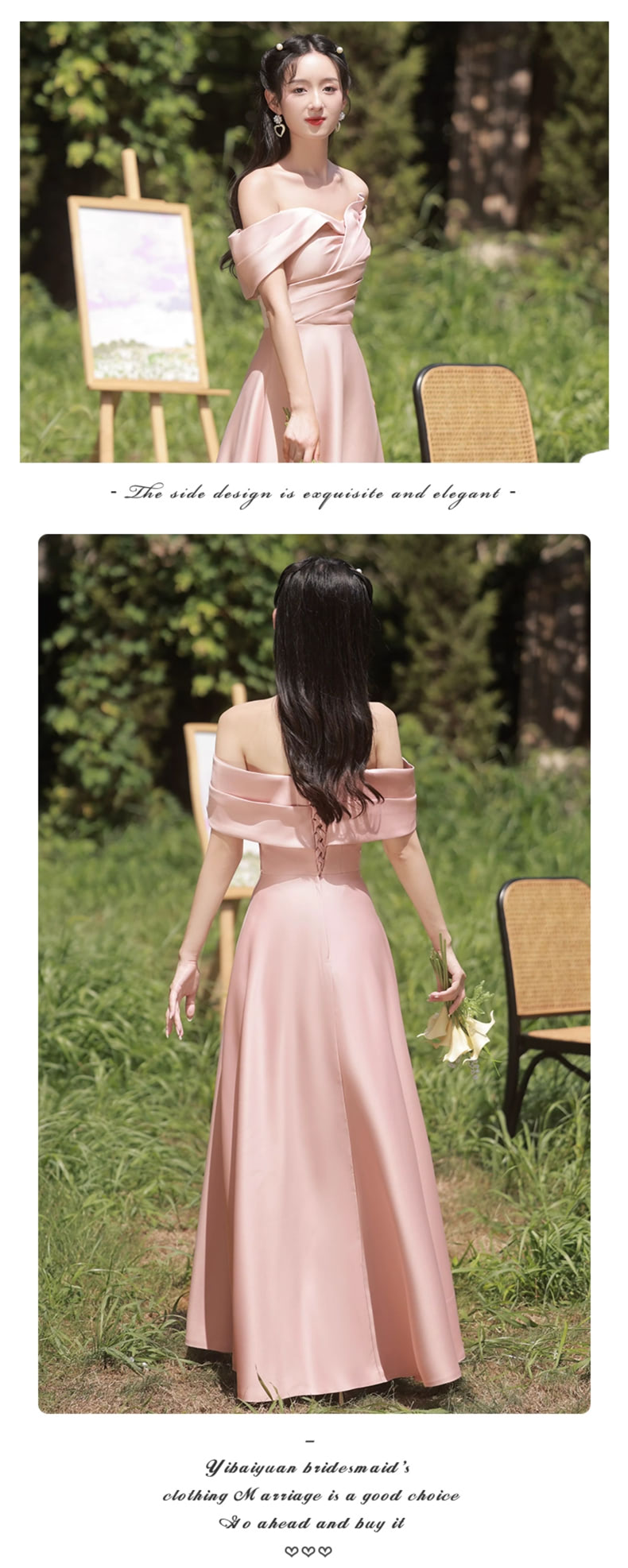 Chic-Womens-Pink-Satin-Bridesmaid-Cocktail-Party-Formal-Maxi-Dress16