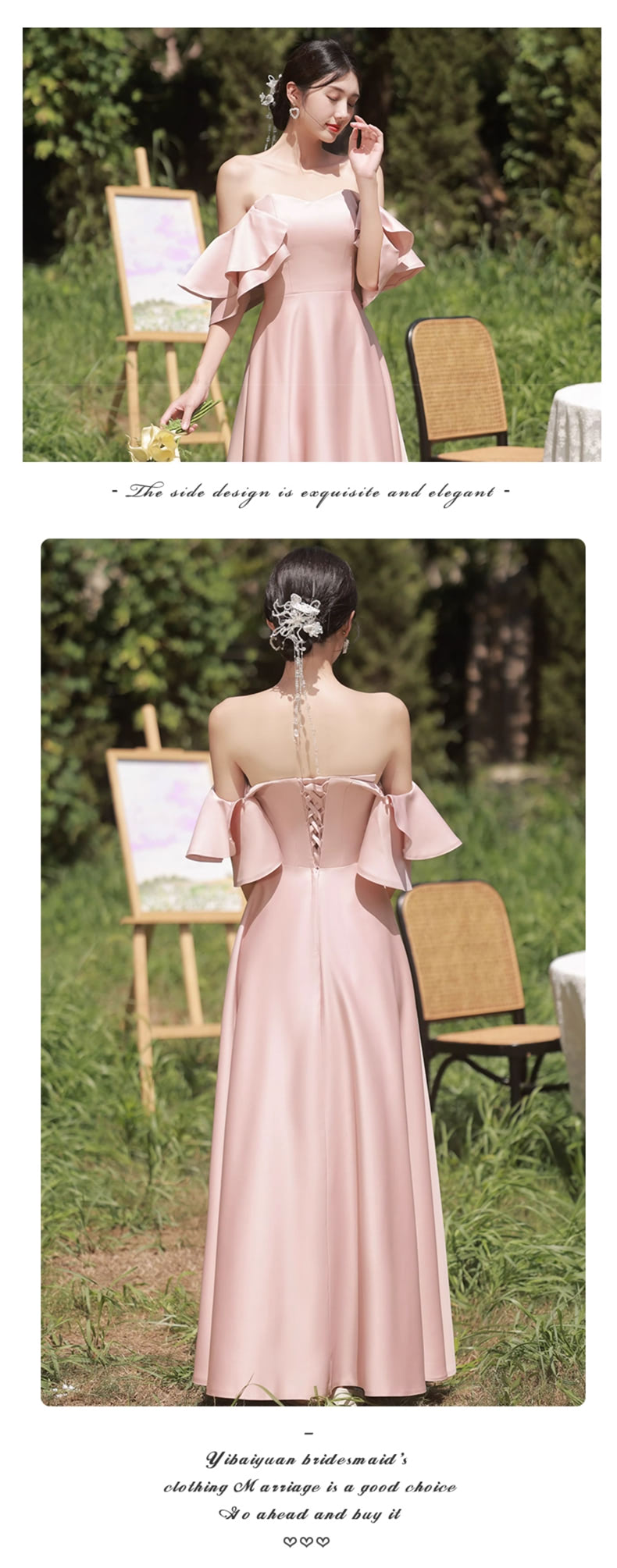 Chic-Womens-Pink-Satin-Bridesmaid-Cocktail-Party-Formal-Maxi-Dress22