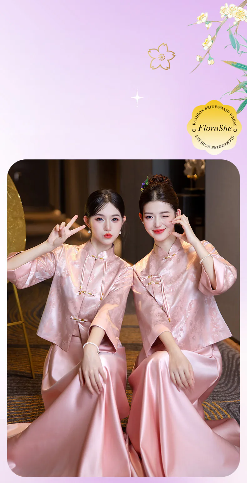Classic-Chinese-Style-Frog-Button-Satin-Maid-of-Honor-Wedding-Guest-Dress09
