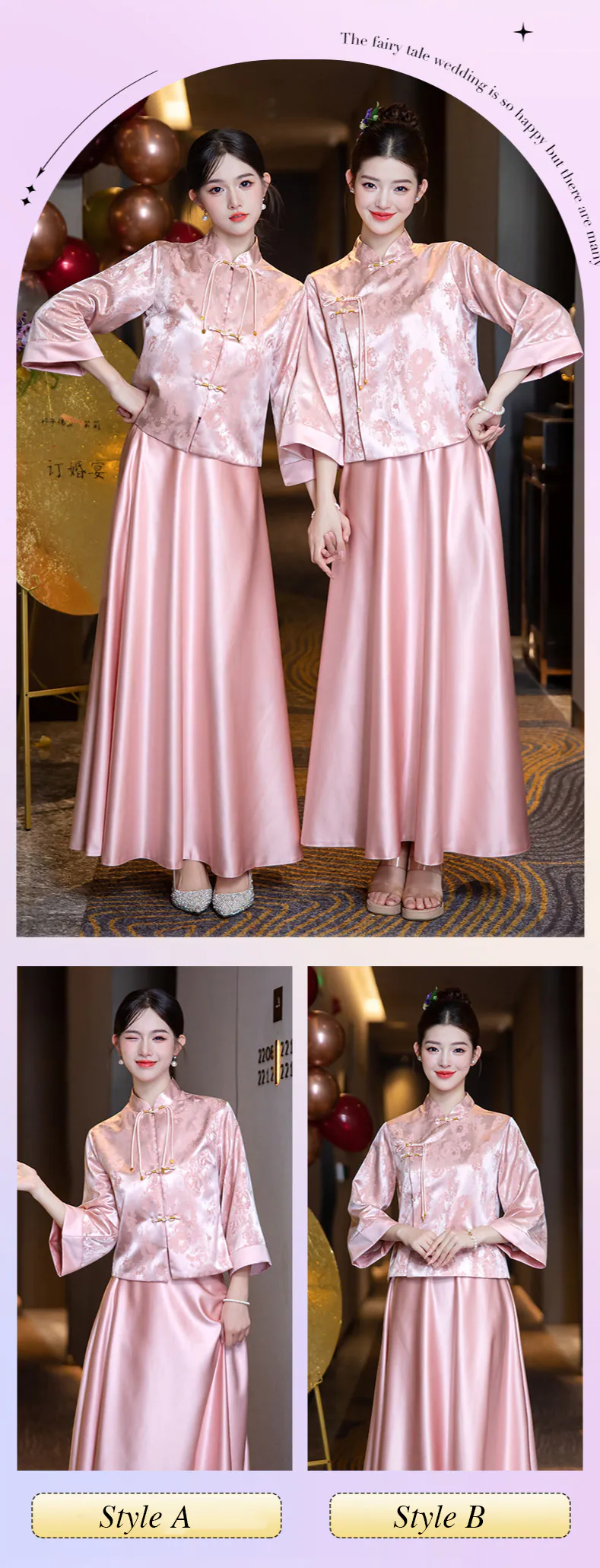 Classic-Chinese-Style-Frog-Button-Satin-Maid-of-Honor-Wedding-Guest-Dress11