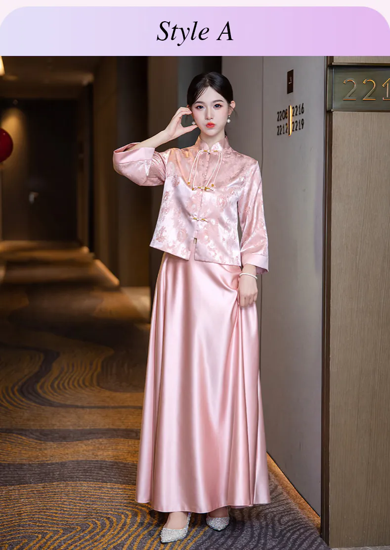 Classic-Chinese-Style-Frog-Button-Satin-Maid-of-Honor-Wedding-Guest-Dress15