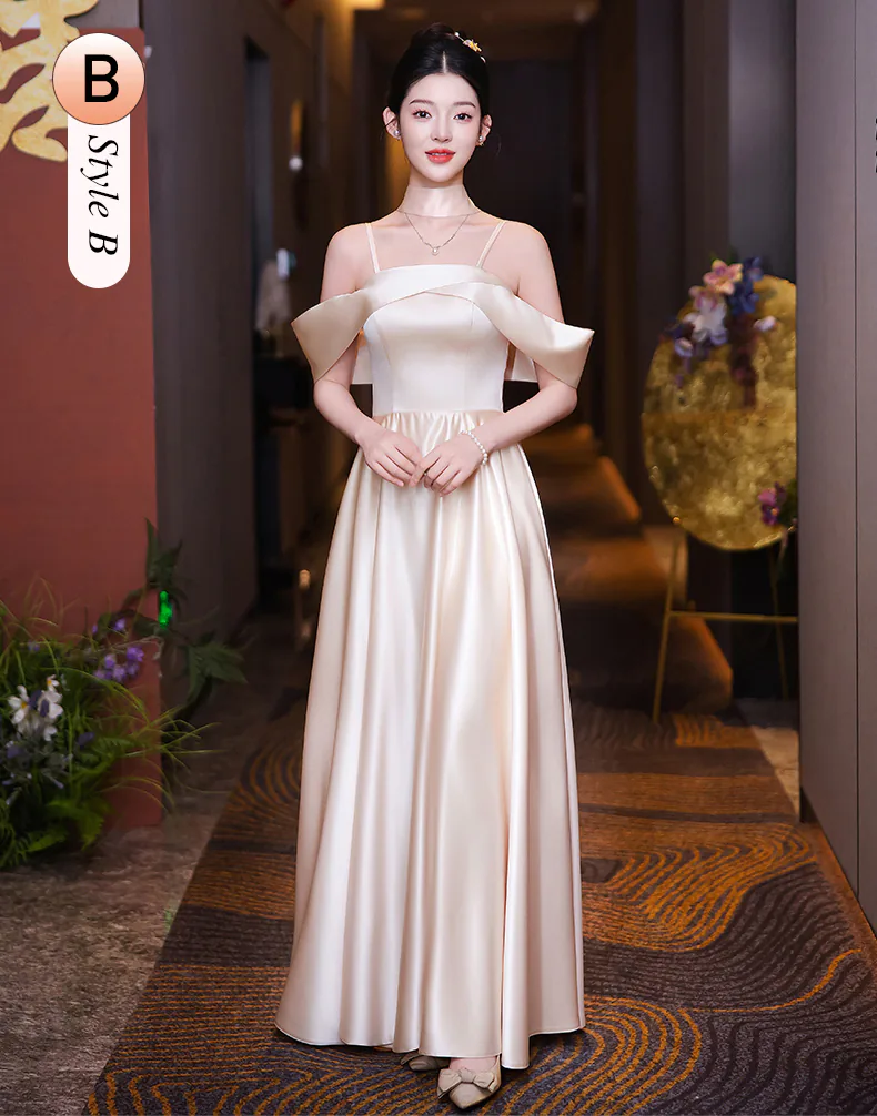 Simple-Champagne-Satin-Bridesmaid-Graduation-Party-Homecoming-Dress14