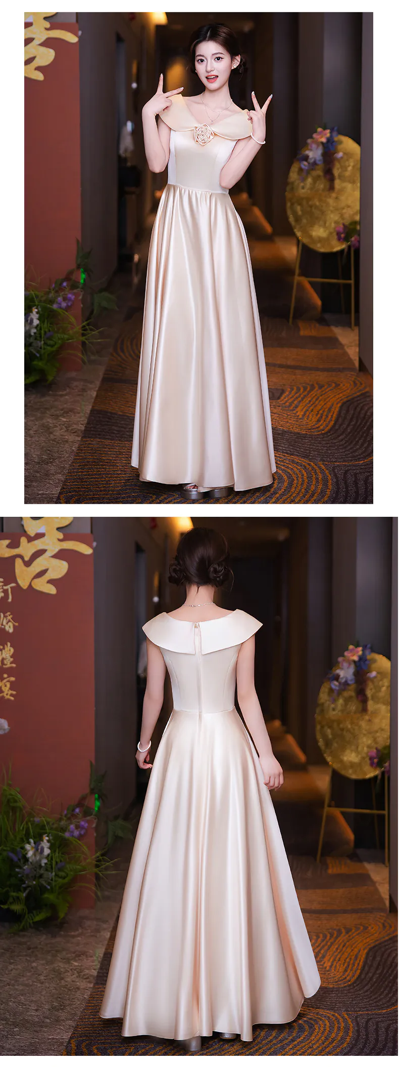 Simple-Champagne-Satin-Bridesmaid-Graduation-Party-Homecoming-Dress17