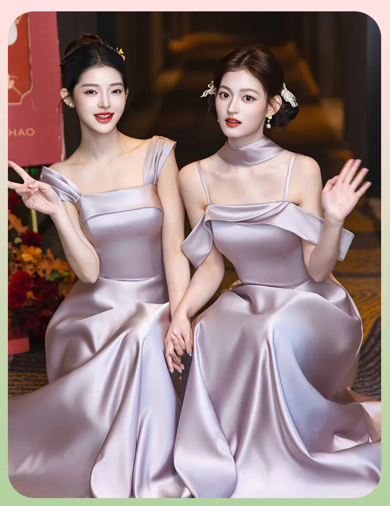 Soft-Pastel-Purple-Satin-Bridesmaid-Dress-Homecoming-Quinceanera-Gown11