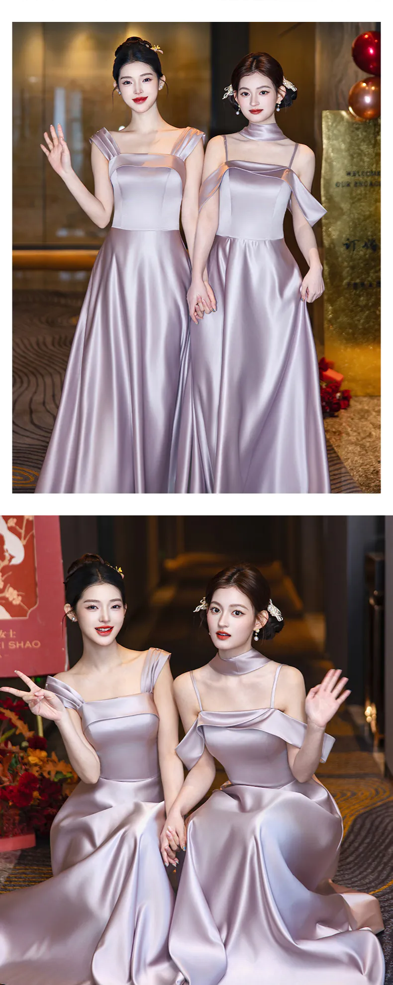 Soft-Pastel-Purple-Satin-Bridesmaid-Dress-Homecoming-Quinceanera-Gown15
