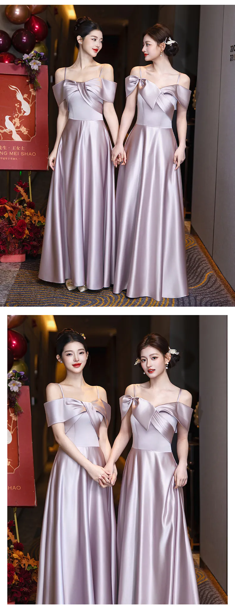 Soft-Pastel-Purple-Satin-Bridesmaid-Dress-Homecoming-Quinceanera-Gown17