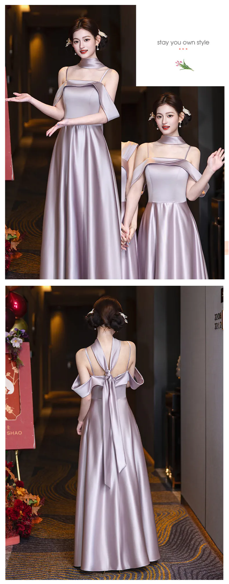 Soft-Pastel-Purple-Satin-Bridesmaid-Dress-Homecoming-Quinceanera-Gown26