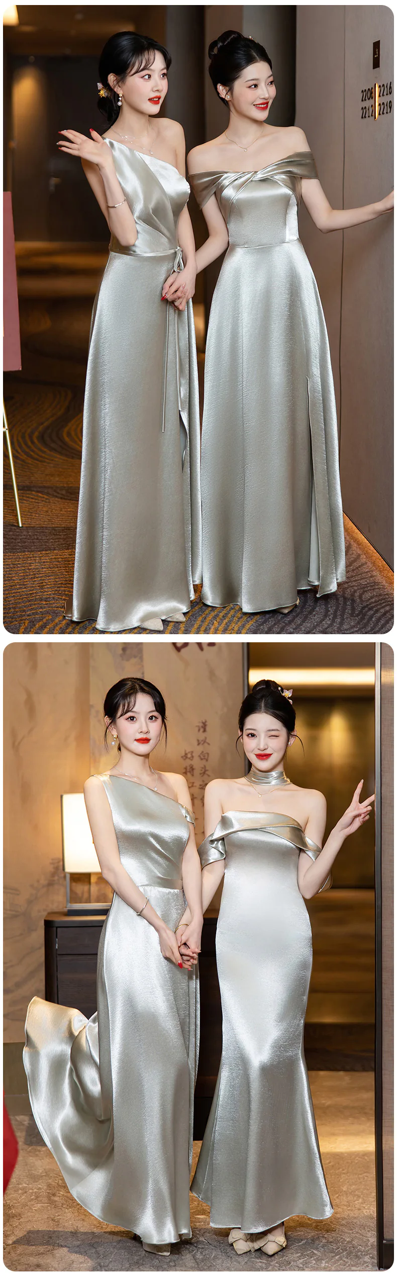 Sweet-A-Line-Elegant-Dusky-Green-Satin-Bridesmaid-Party-Evening-Dress15