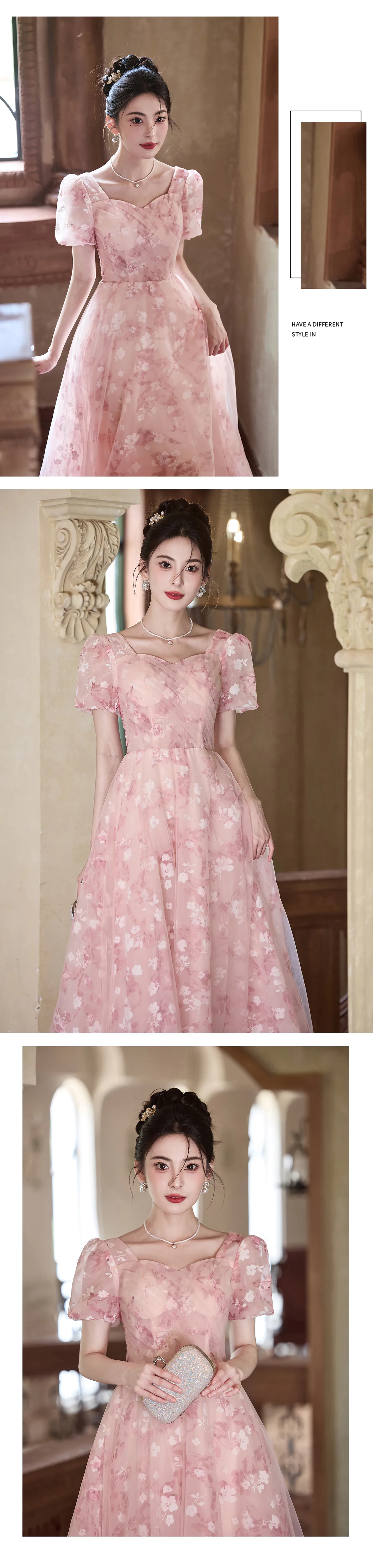 Sweet-Princess-Soft-Pink-Sweetheart-Neckline-Floral-Tulle-Evening-Dress13