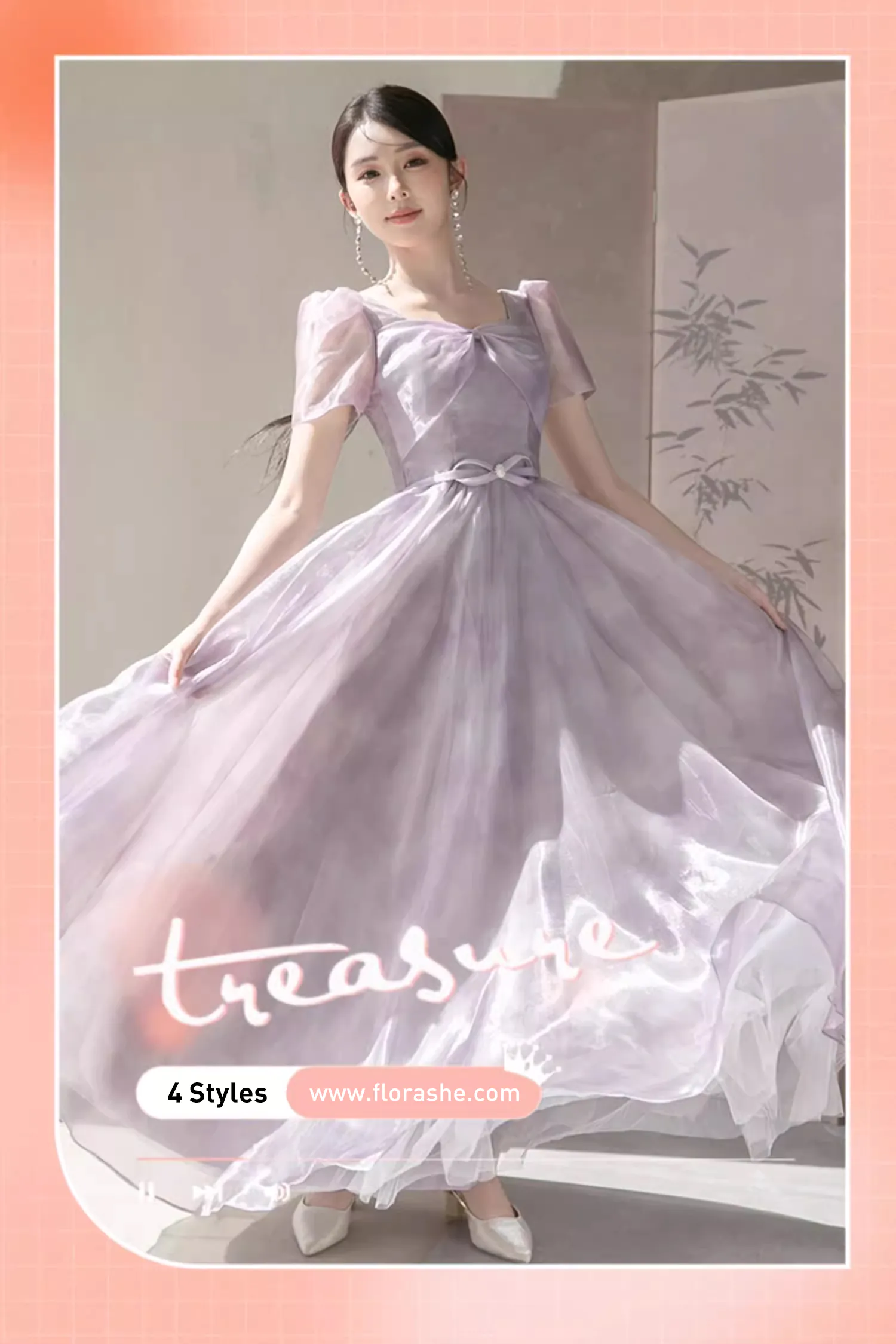 Sweet-Purple-Tulle-Bridesmaid-Dress-Evening-Wedding-Guest-Party-Gown10