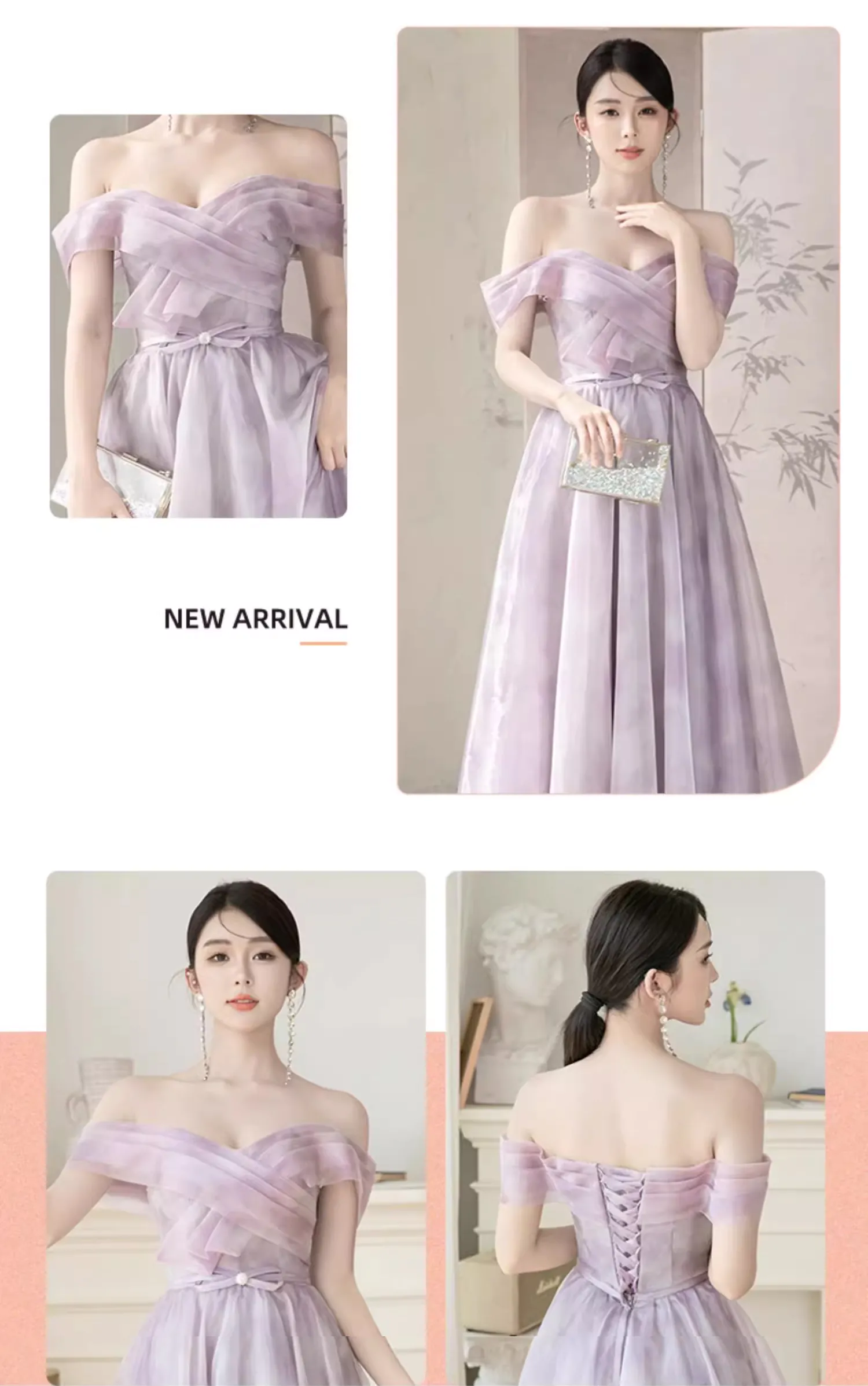 Sweet-Purple-Tulle-Bridesmaid-Dress-Evening-Wedding-Guest-Party-Gown15