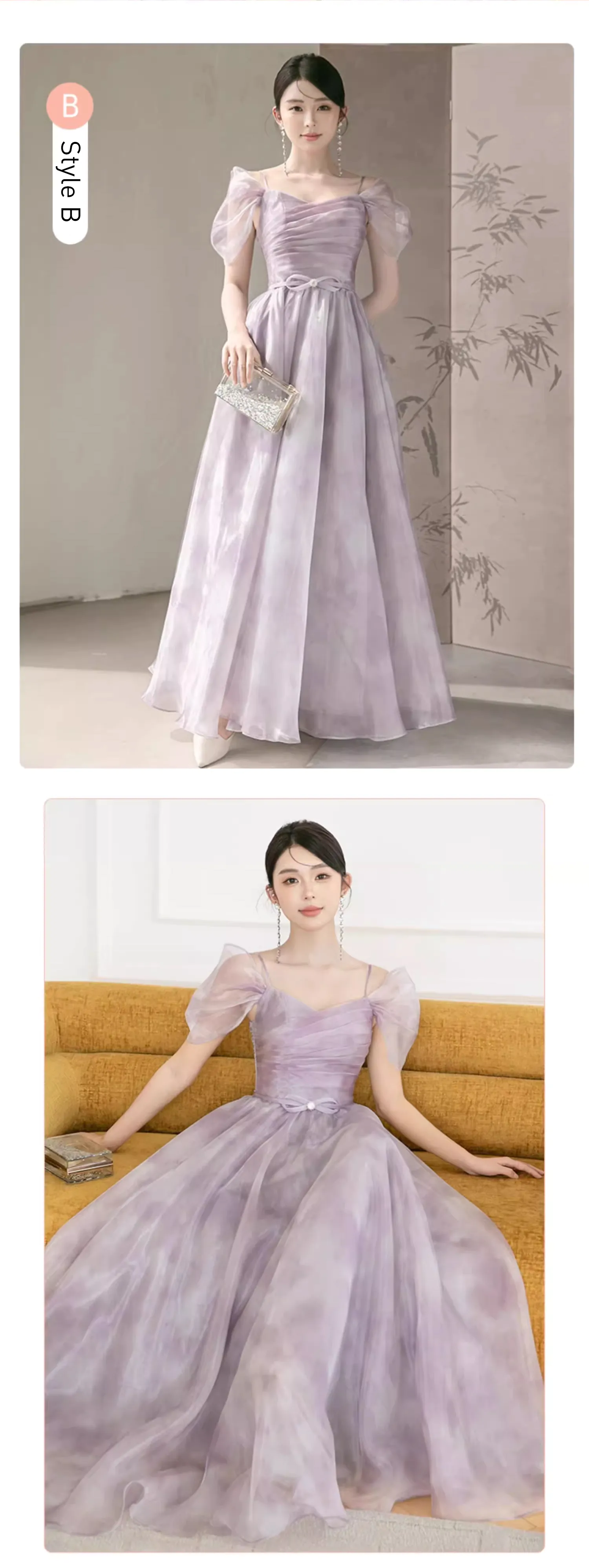 Sweet-Purple-Tulle-Bridesmaid-Dress-Evening-Wedding-Guest-Party-Gown16