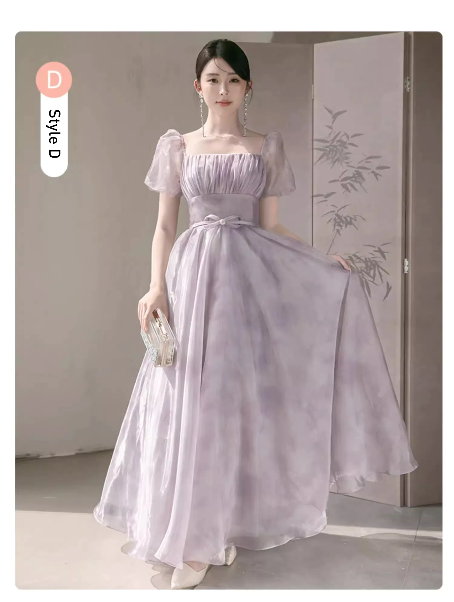 Sweet-Purple-Tulle-Bridesmaid-Dress-Evening-Wedding-Guest-Party-Gown21
