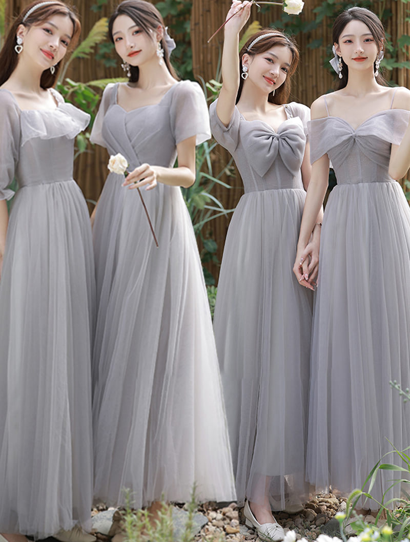 Women's Casual Party Wedding Guest Bridesmaid Maxi Dress Gown02