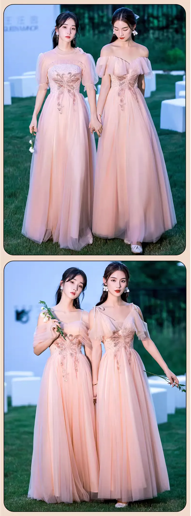 Fashion-Pink-Embroidery-Wedding-Guest-Bridesmaid-Tulle-Maxi-Dress13