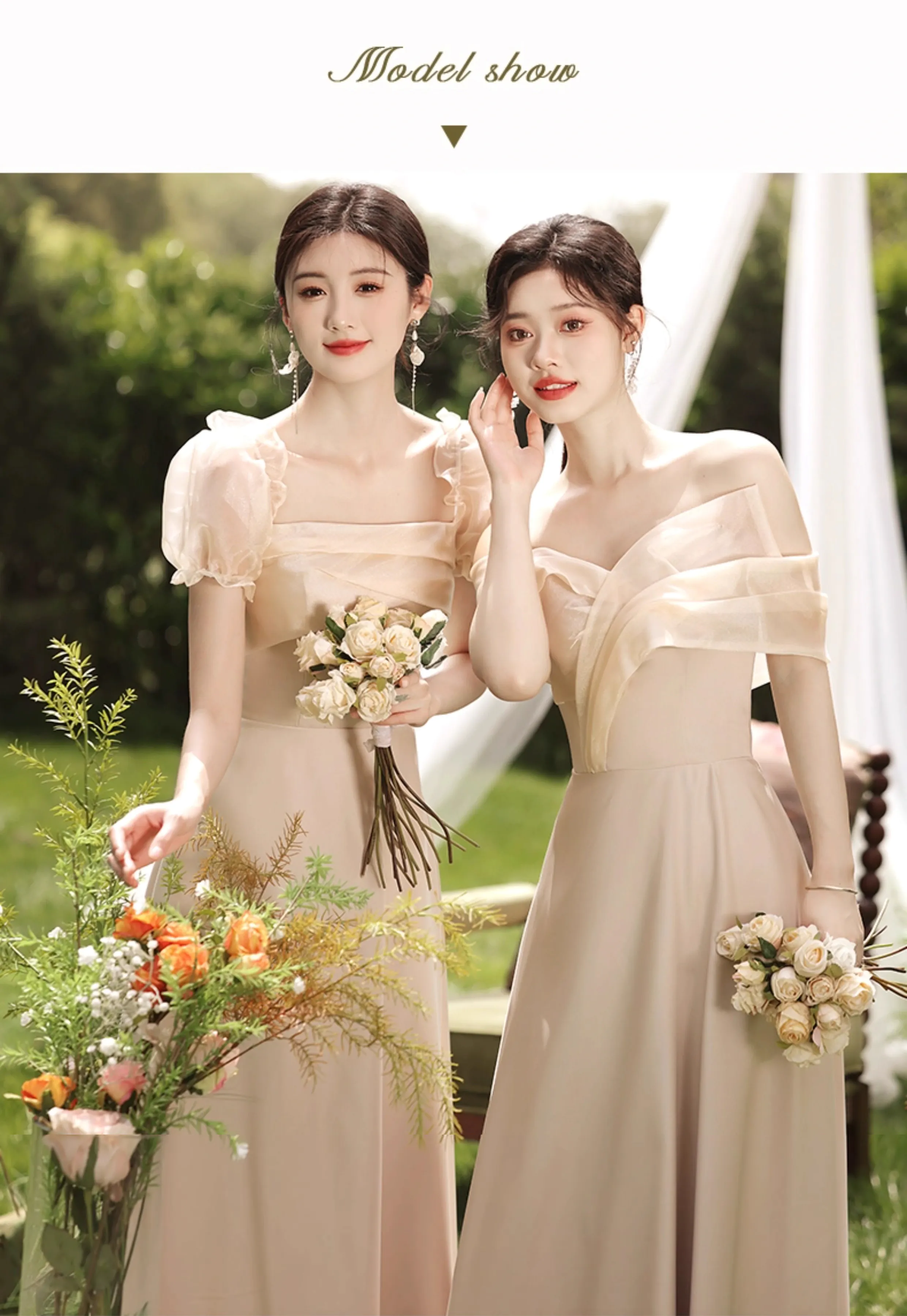 Fashion-Simple-Champagne-Satin-Wedding-Guest-Bridesmaid-Dress12
