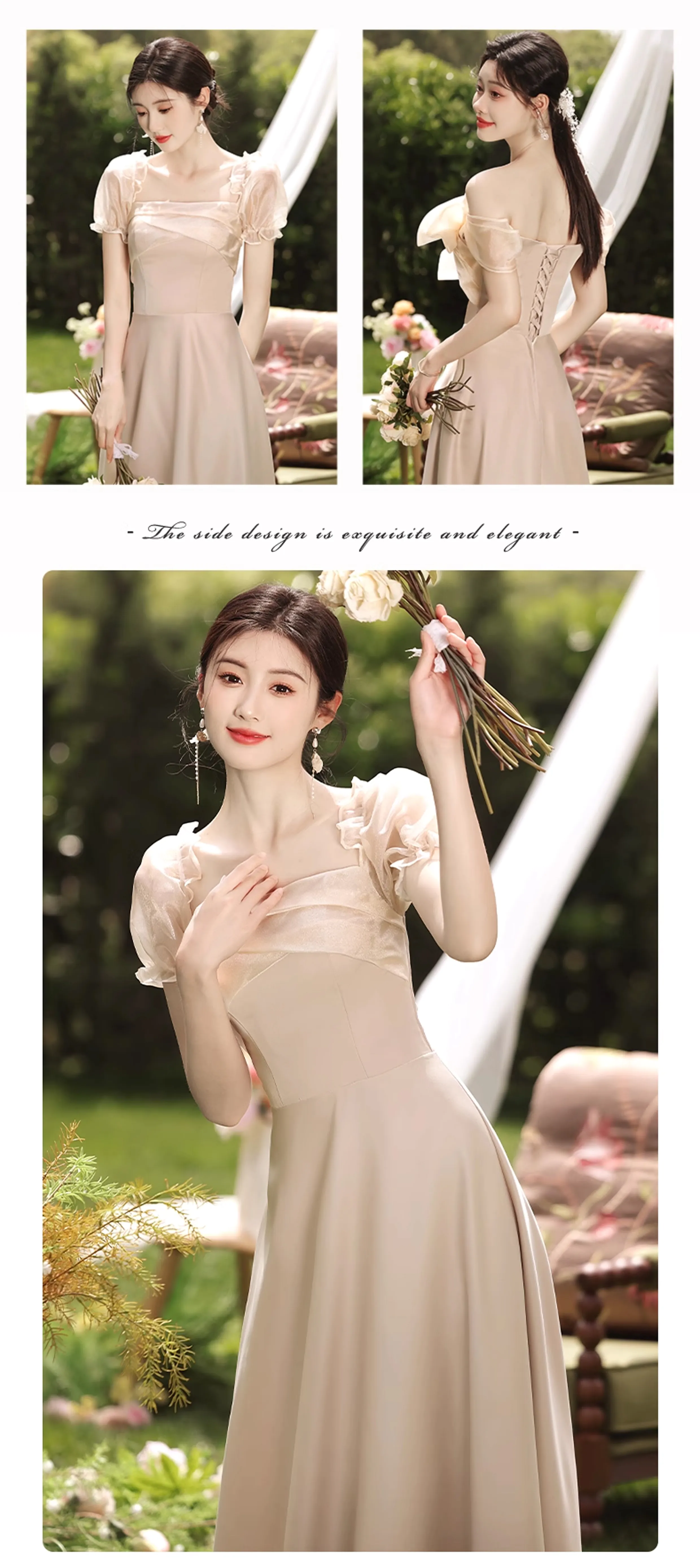 Fashion-Simple-Champagne-Satin-Wedding-Guest-Bridesmaid-Dress19