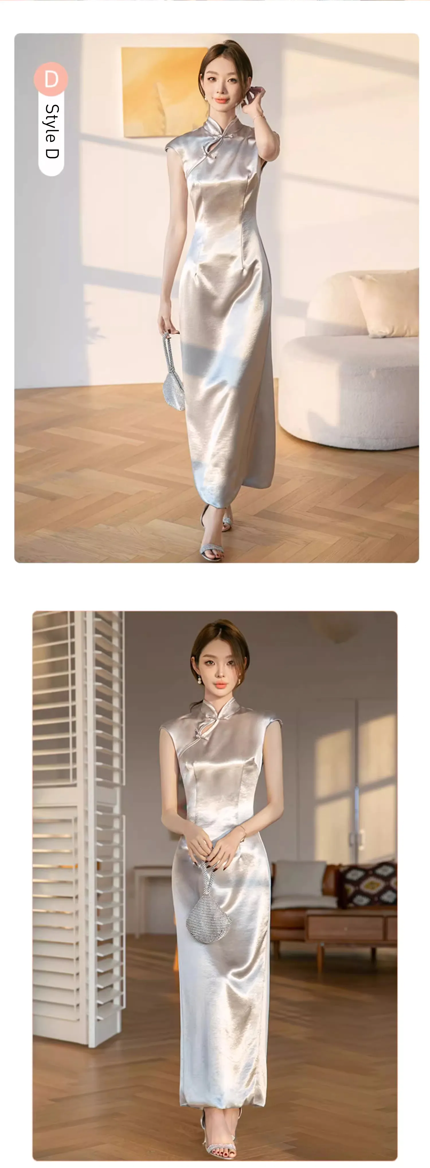 Minimalist-Grey-Satin-Bridesmaid-Dress-Wedding-Birthday-Party-Attire21
