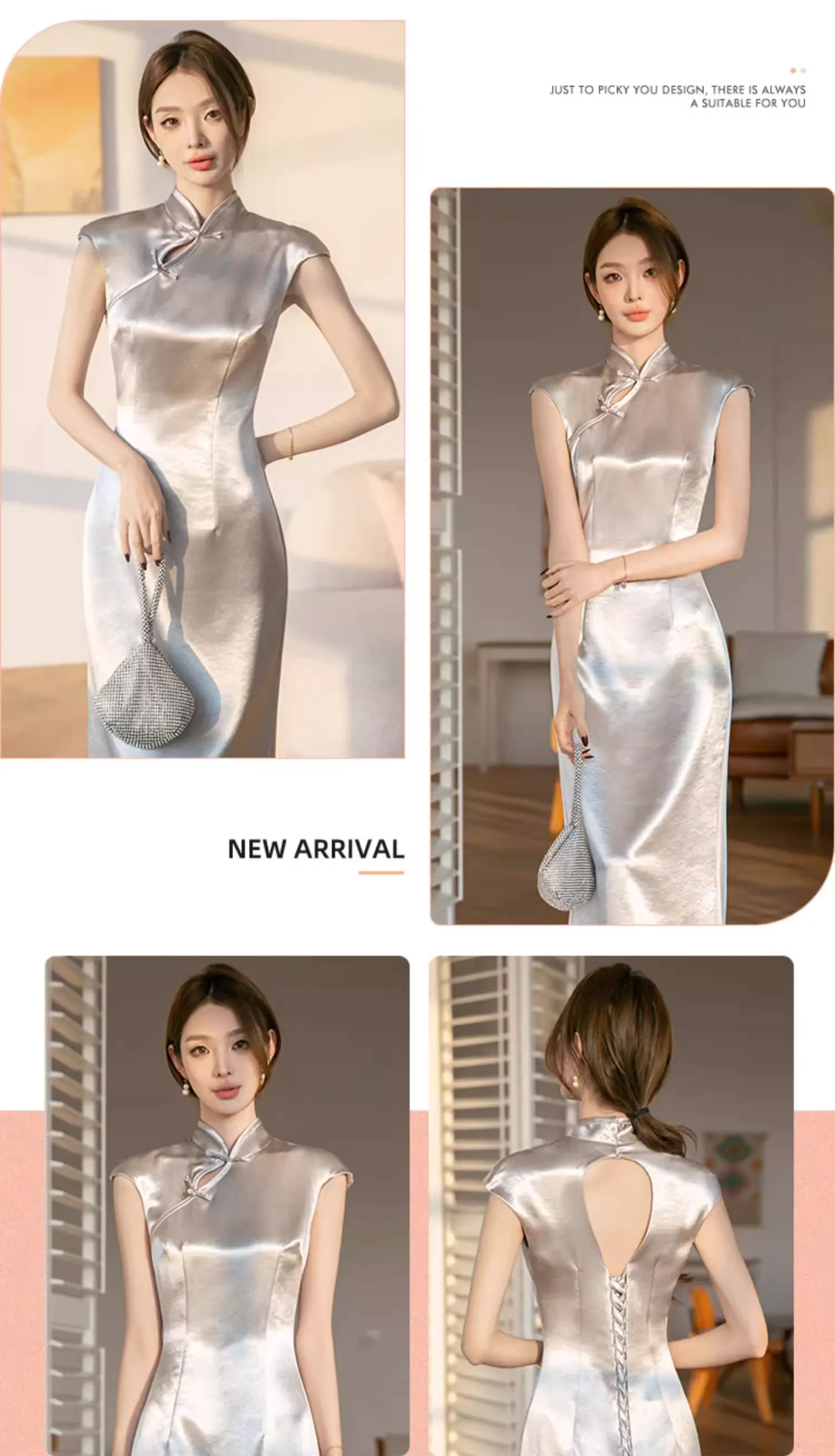 Minimalist-Grey-Satin-Bridesmaid-Dress-Wedding-Birthday-Party-Attire22