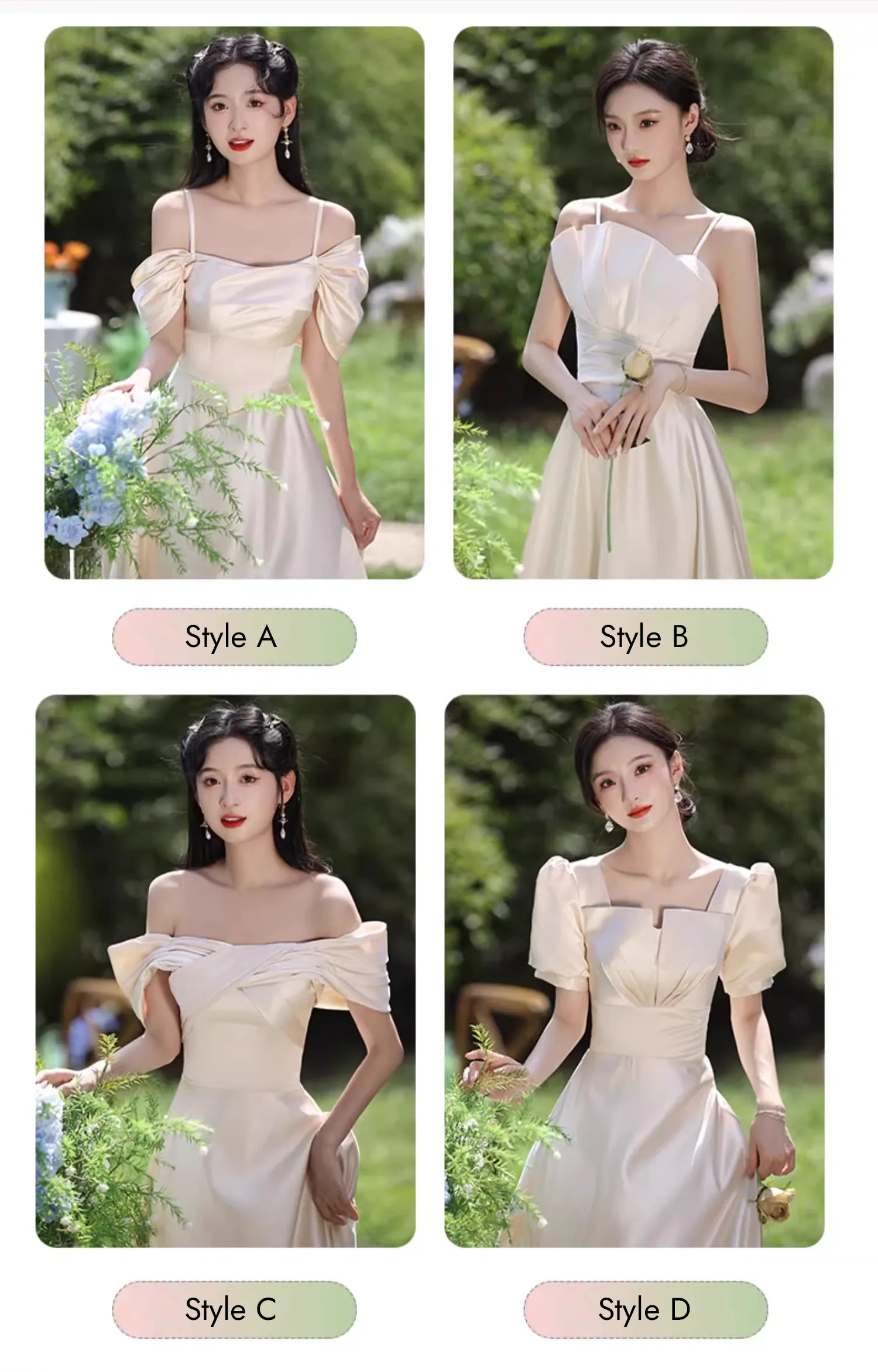 Simple-Champagne-Wedding-Guest-Satin-Bridesmaid-Homecoming-Dress11