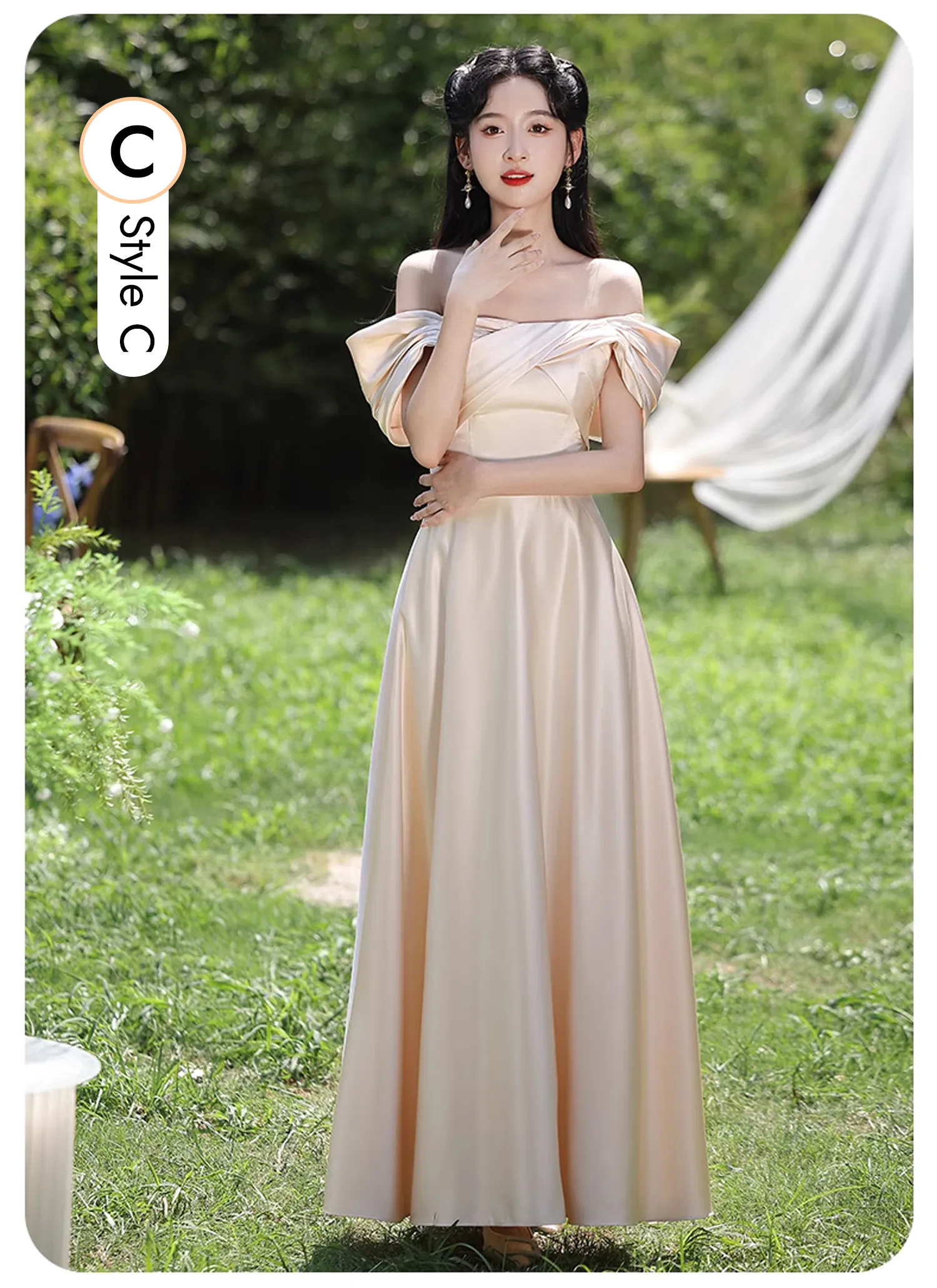 Simple-Champagne-Wedding-Guest-Satin-Bridesmaid-Homecoming-Dress21