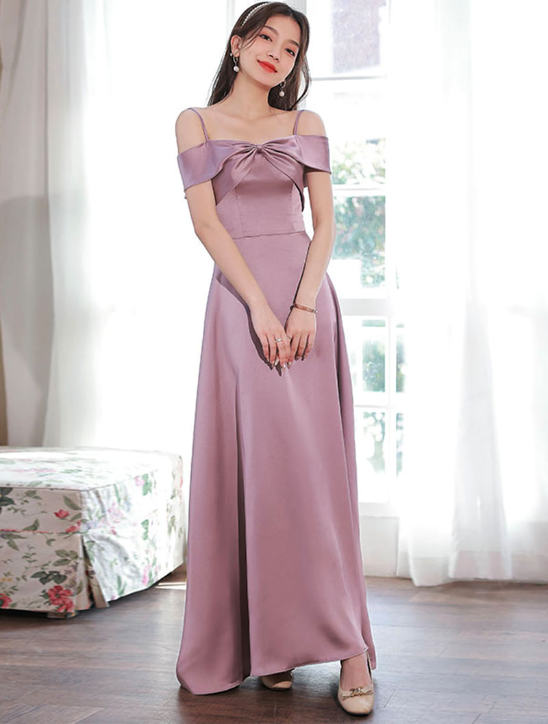 purple casual bridesmaid dresses Pale Lilac Multiway Bridesmaid Dress - Handmade Infinity Gown