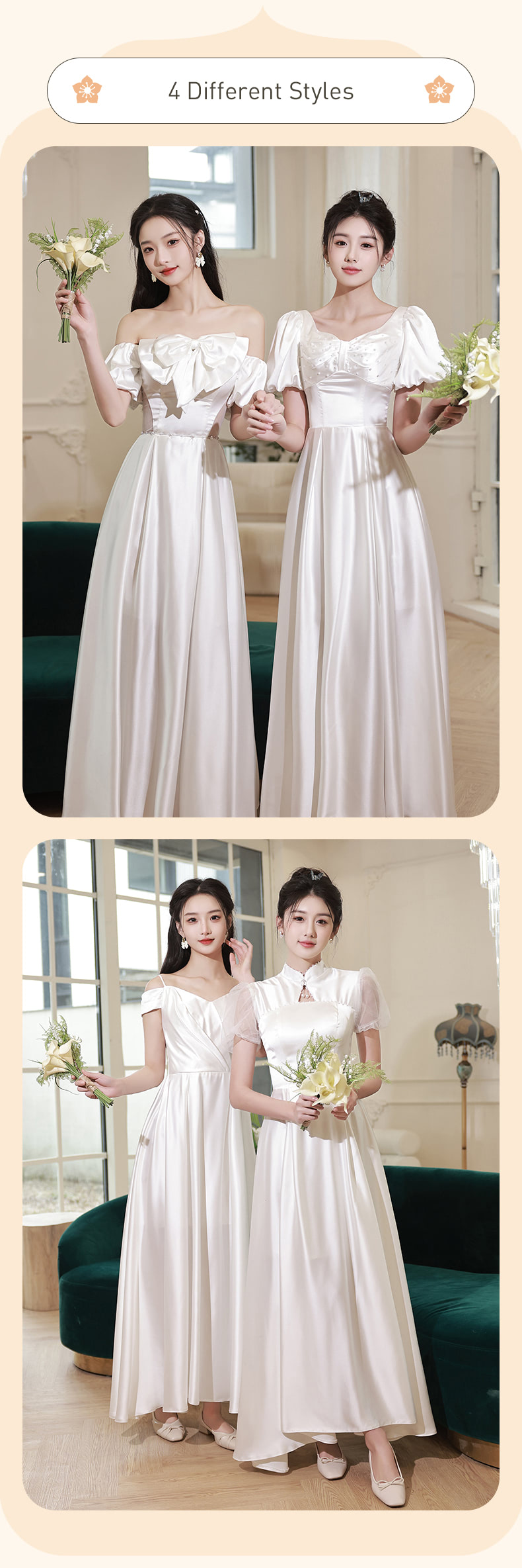 Sweet-White-Satin-Wedding-Party-Dress-Homecoming-Evening-Gown13