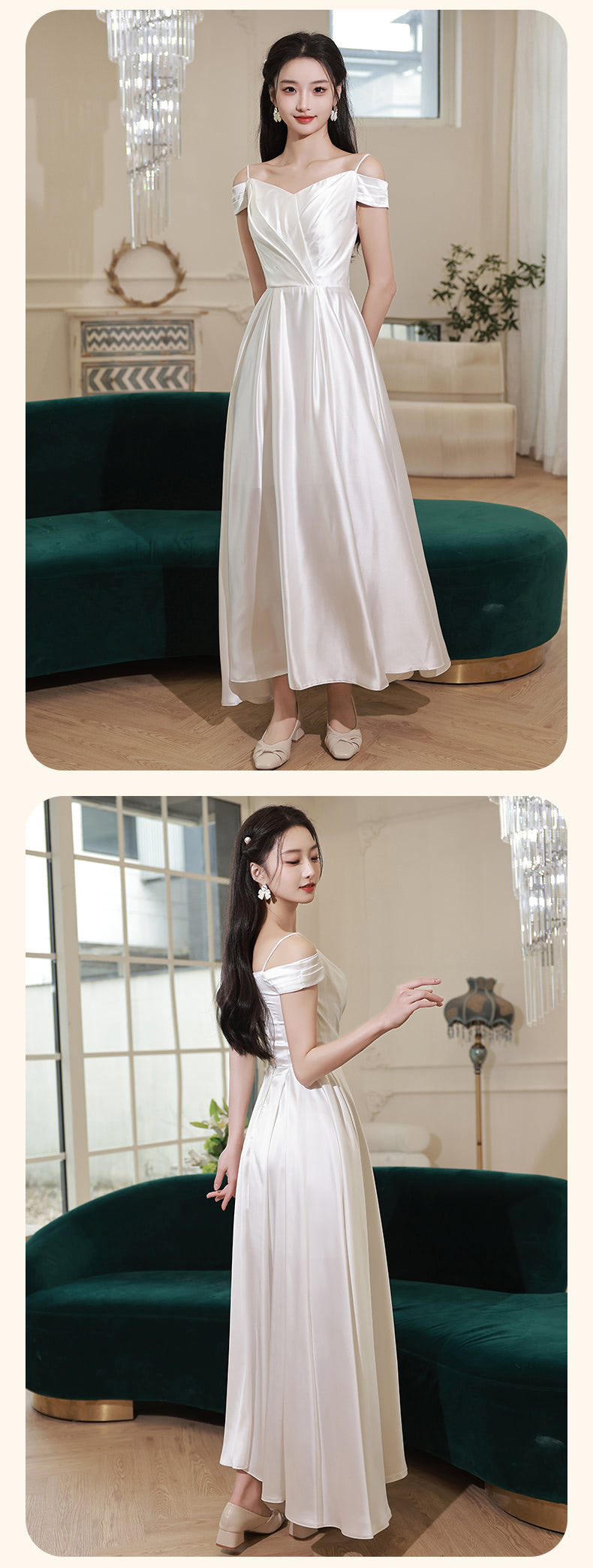 Sweet-White-Satin-Wedding-Party-Dress-Homecoming-Evening-Gown22