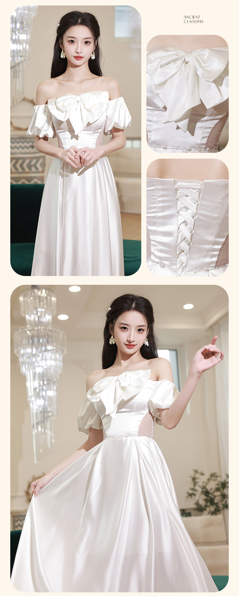 Sweet-White-Satin-Wedding-Party-Dress-Homecoming-Evening-Gown27