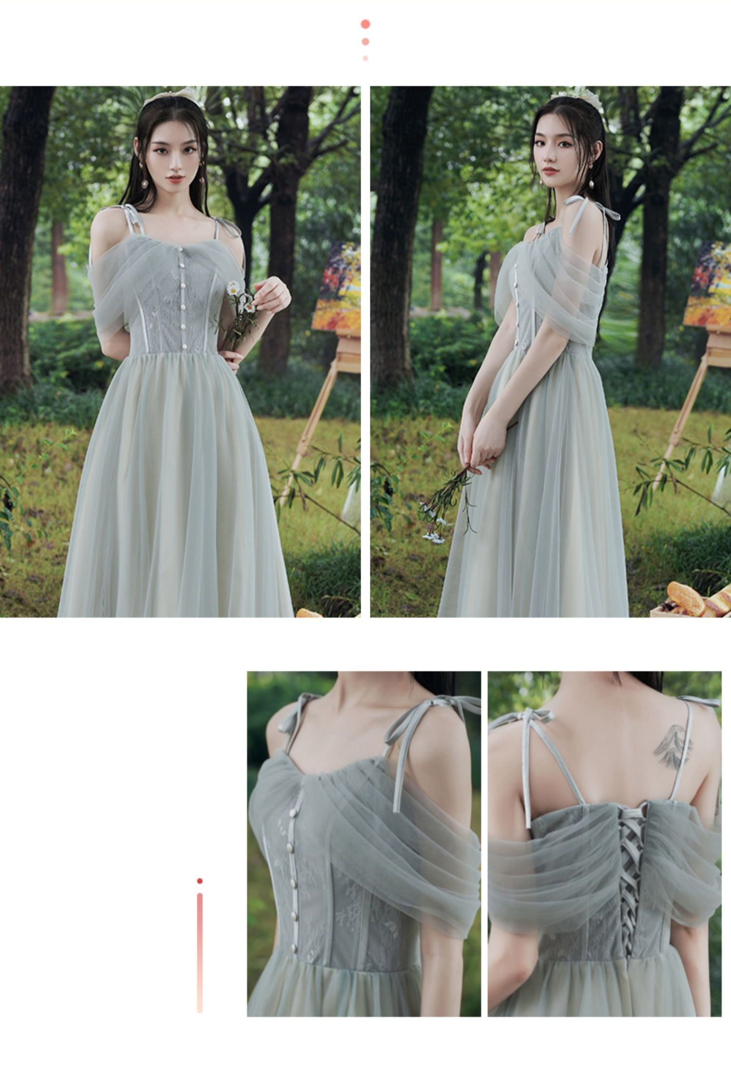Beautiful-Greyish-Blue-Bridesmaid-Dress-Evening-Party-Formal-Outfit21