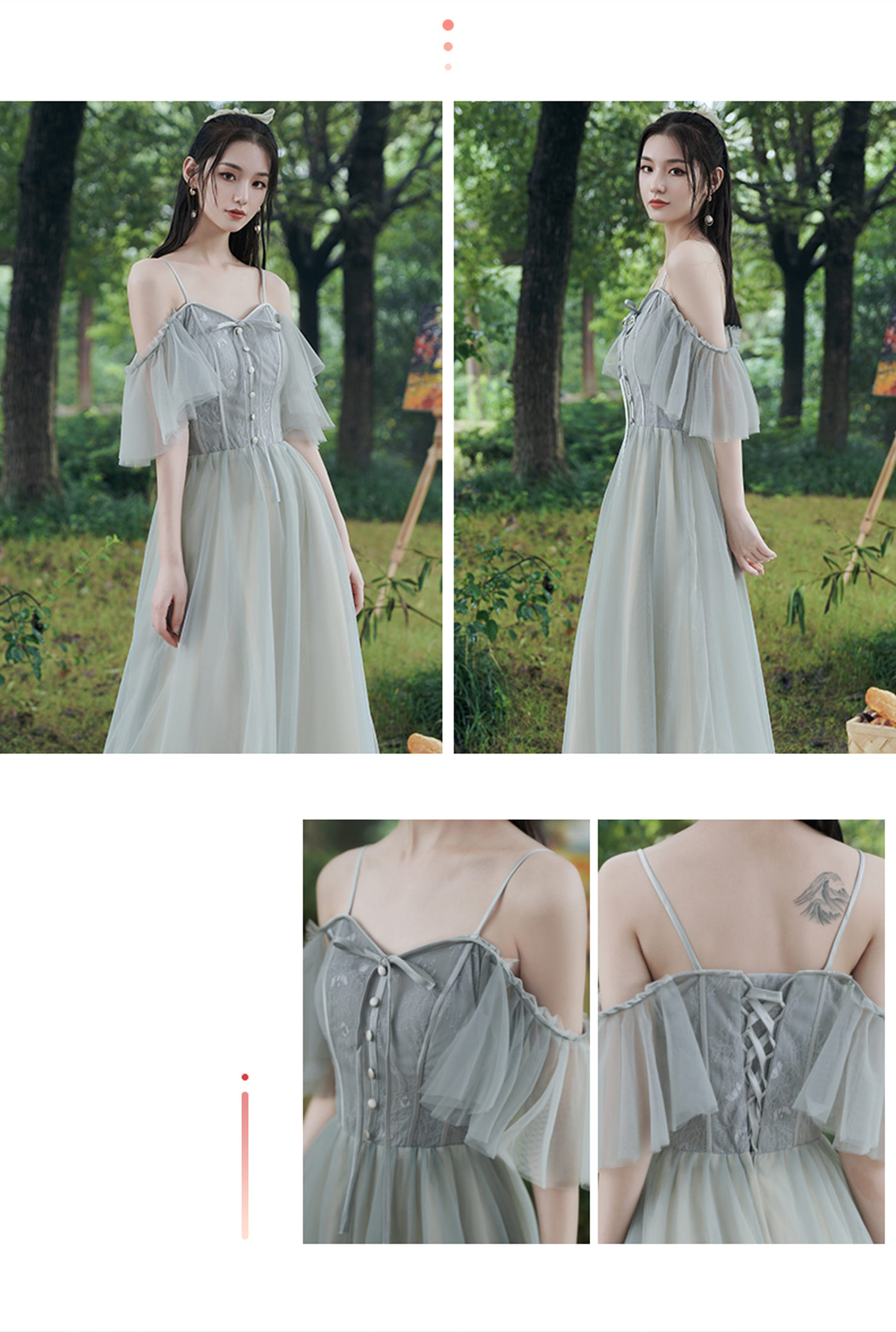 Beautiful-Greyish-Blue-Bridesmaid-Dress-Evening-Party-Formal-Outfit23