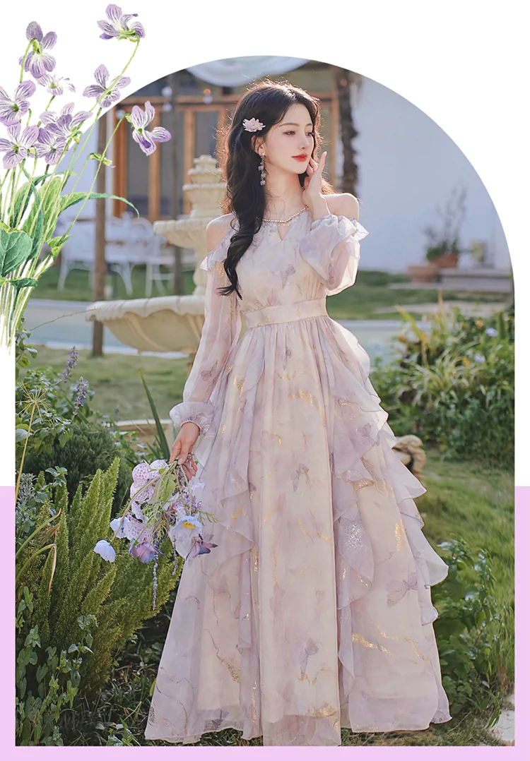 Charming-Soft-Purple-Cold-Shoulder-Long-Sleeve-Princess-Chiffon-Dress08
