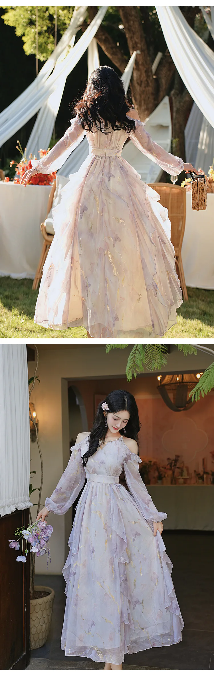 Charming-Soft-Purple-Cold-Shoulder-Long-Sleeve-Princess-Chiffon-Dress11