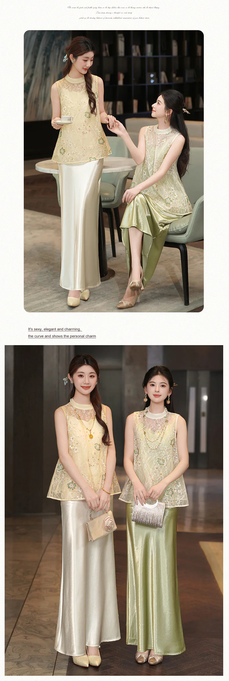 Ethereal-Sheer-Floral-Embroidery-Tulle-Vest-with-Silky-Slip-Dress-Set13