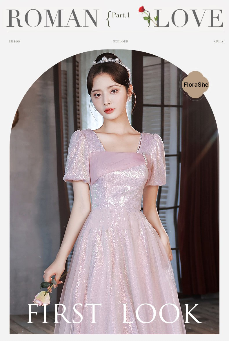 Fairy-Square-Neck-Pink-Princess-Prom-Evening-Party-Long-Dress07