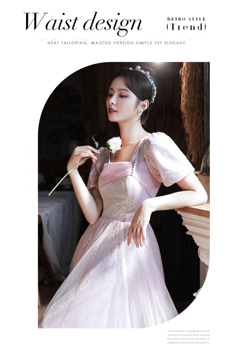 Fairy-Square-Neck-Pink-Princess-Prom-Evening-Party-Long-Dress09