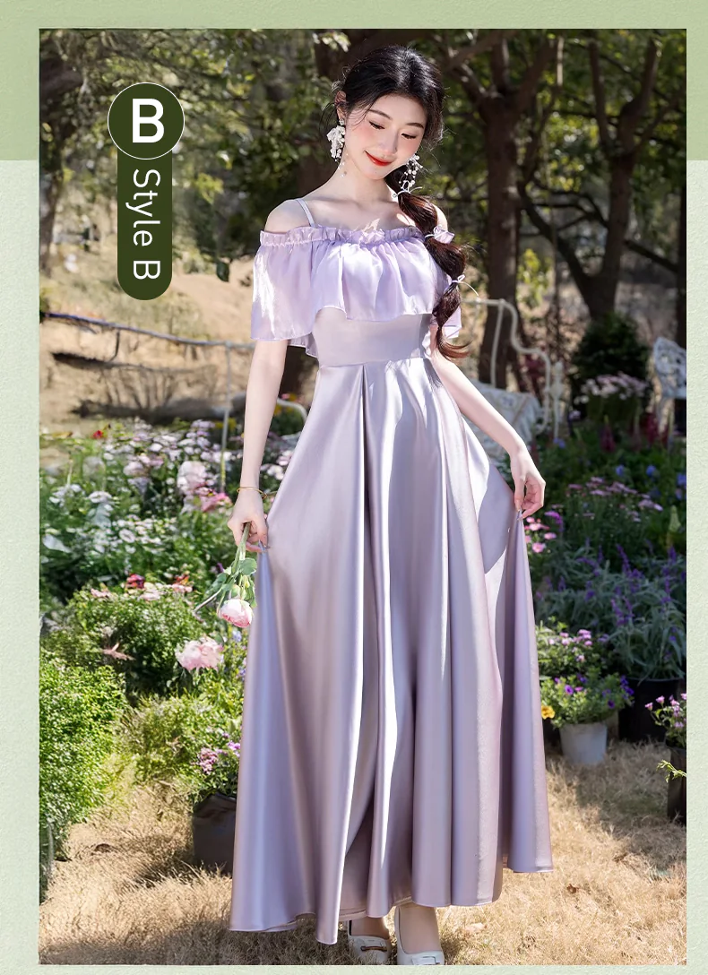 Ladies-Purple-Satin-Birthday-Party-Bridesmaid-Maxi-Dress-Formal-Gown16