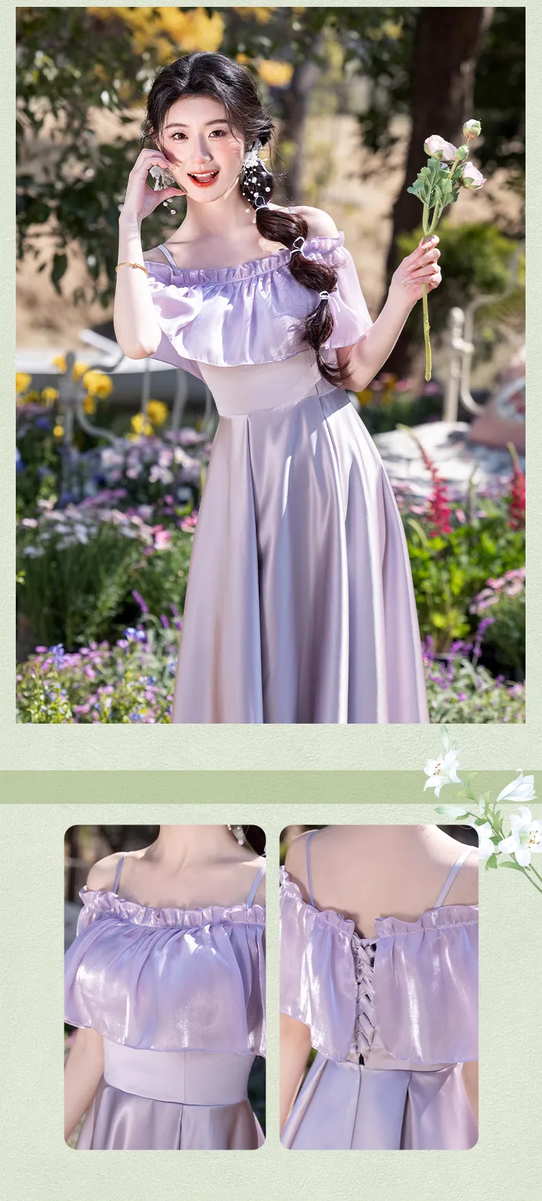 Ladies-Purple-Satin-Birthday-Party-Bridesmaid-Maxi-Dress-Formal-Gown17