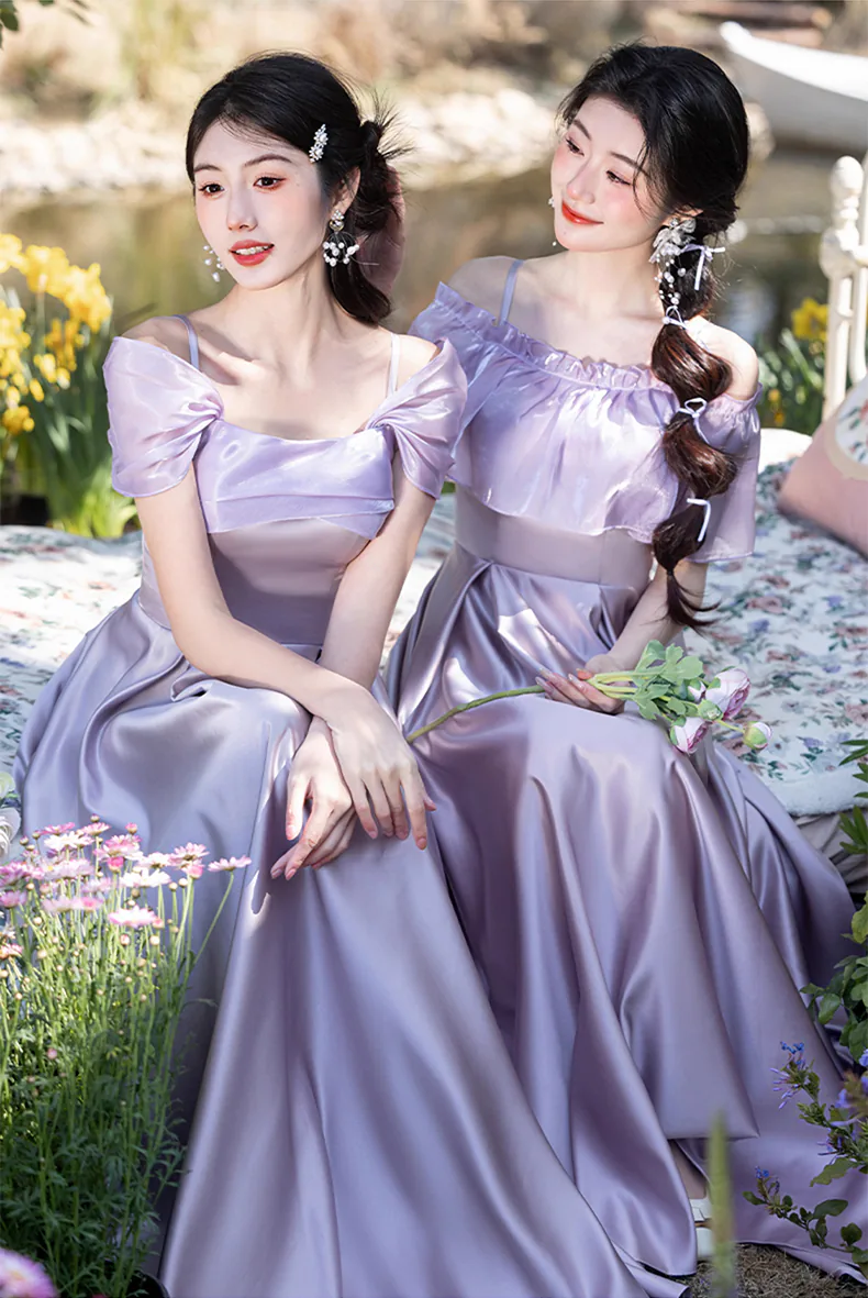 Ladies-Purple-Satin-Birthday-Party-Bridesmaid-Maxi-Dress-Formal-Gown22