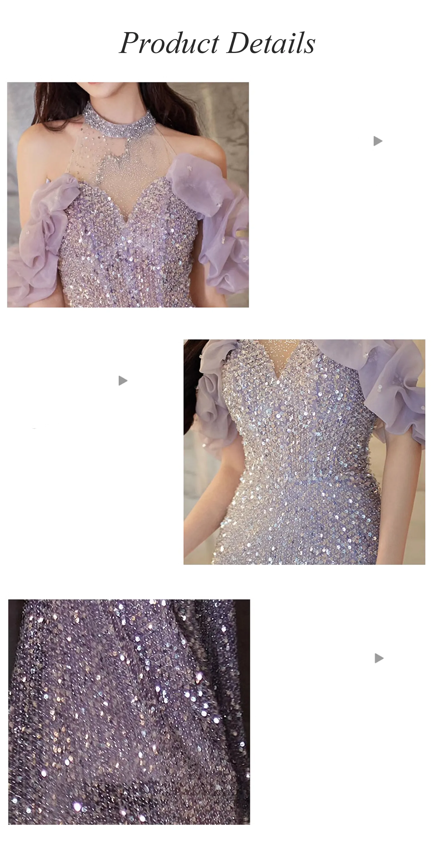 Luxury-Purple-Halter-Sparkle-Fishtail-Party-Evening-Dress-Prom-Gowns13