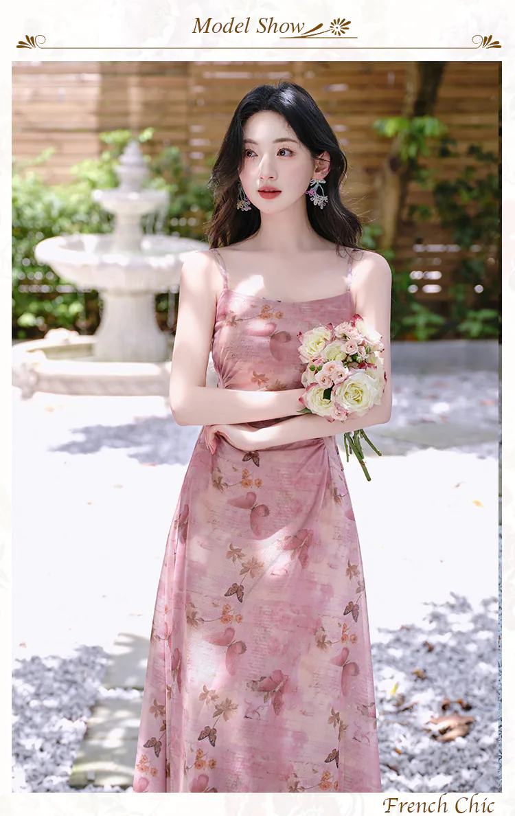 Sweet-Pastel-Pink-Butterfly-Print-Slip-Dress-with-Cardigan-Casual-Outfit10